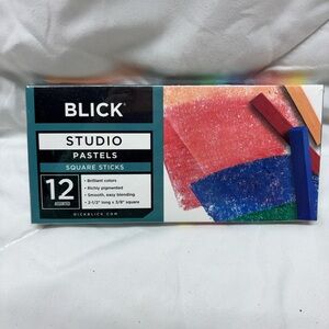 Blick Studio Pastels Set New! Blick Studio Pastels Square Sticks 12 Assorted